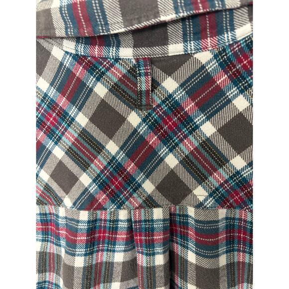 Kira M striped flannel shirt size medium - Picture 6 of 6